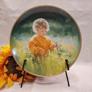 Knowles March of Dimes "A Time For Peace" Collector Plate / 50th anniversary